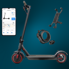 Trottinette Électrique 350W Pliable avec Batterie 36V 10.4Ah et Application pour Adultes