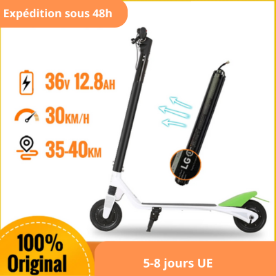 Trottinette Électrique ES2 LIME  30 km/h, Autonomie 40 km, Étanchéité IPX6, Pour Adultes et Ados